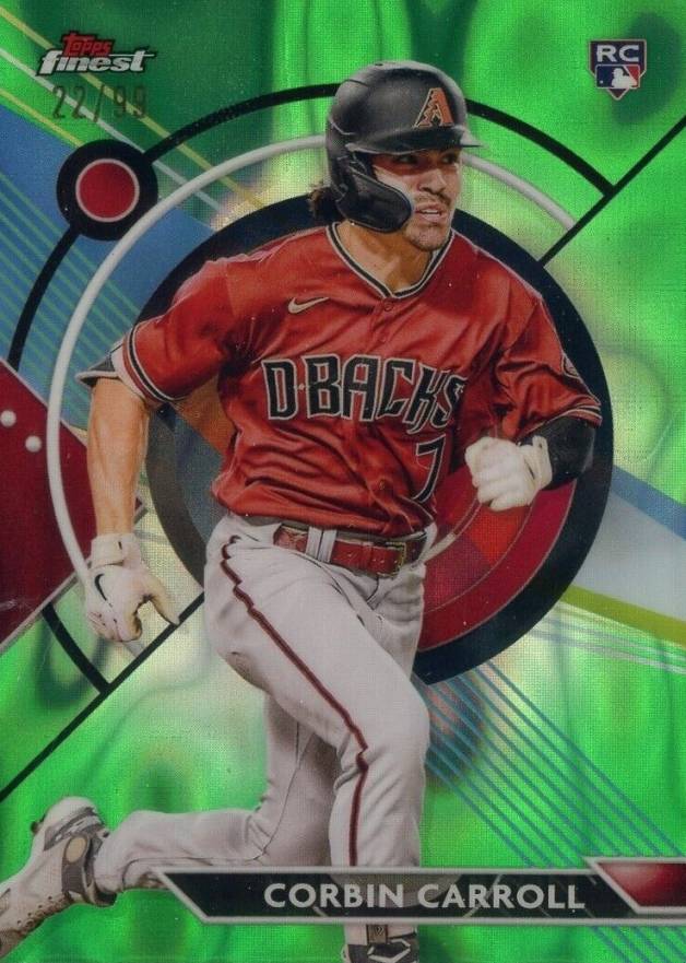 2023 Topps Finest Corbin Carroll #24 Baseball Card