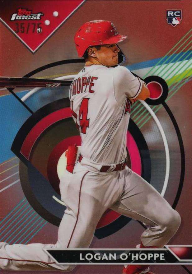 2023 Topps Finest Logan O'Hoppe #19 Baseball Card