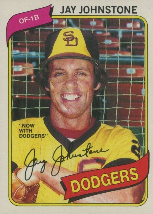 1980 O-Pee-Chee Jay Johnstone #15 Baseball Card