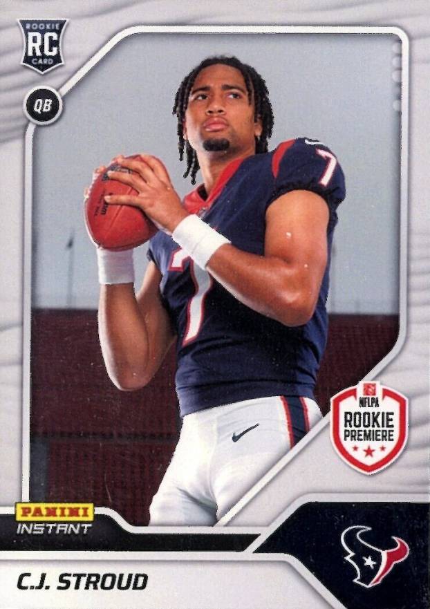 2023 Panini Instant NFL RPS First Look CJ Stroud #42 Football Card