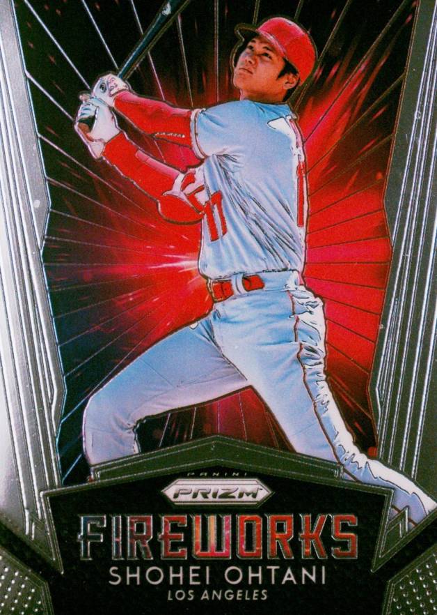 2019 Panini Prizm Fireworks  Shohei Ohtani #F15 Baseball Card