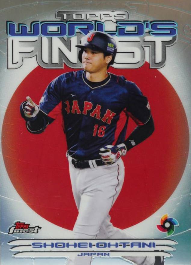 2023 2000 Topps Finest World's Finest Shohei Ohtani #10 Baseball Card