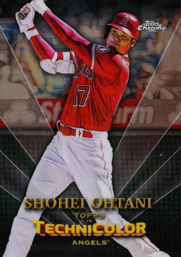 2023 Topps Chrome Topps in Technicolor Shohei Ohtani #TT2 Baseball Card