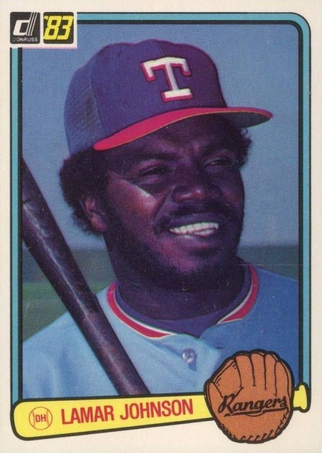 1983 Donruss Lamar Johnson #142 Baseball Card