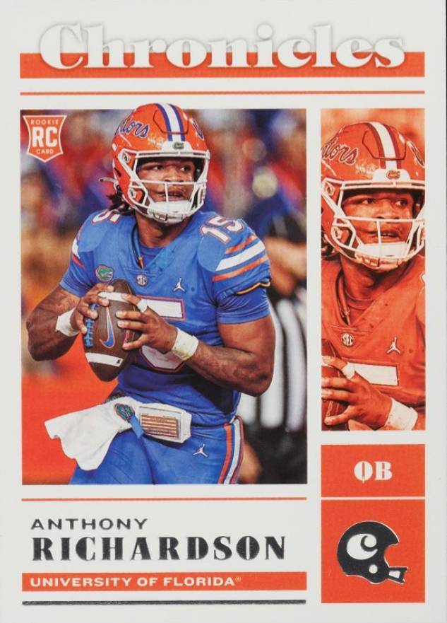 2023 Panini Chronicles Draft Picks Anthony Richardson #5 Football Card