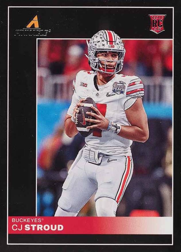 2023 Panini Chronicles Draft Picks Pinnacle CJ Stroud #2 Football Card