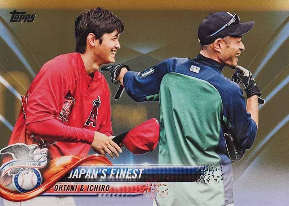 2018 Topps Update Ichiro/Shohei Ohtani #US153 Baseball Card