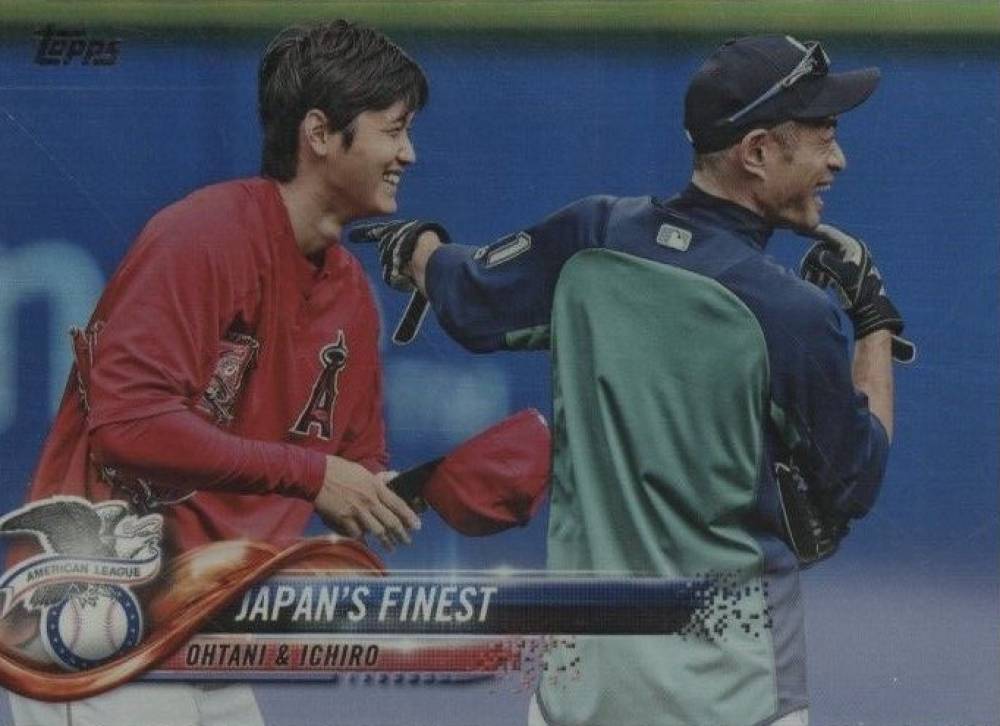 2018 Topps Update Ichiro/Shohei Ohtani #US153 Baseball Card