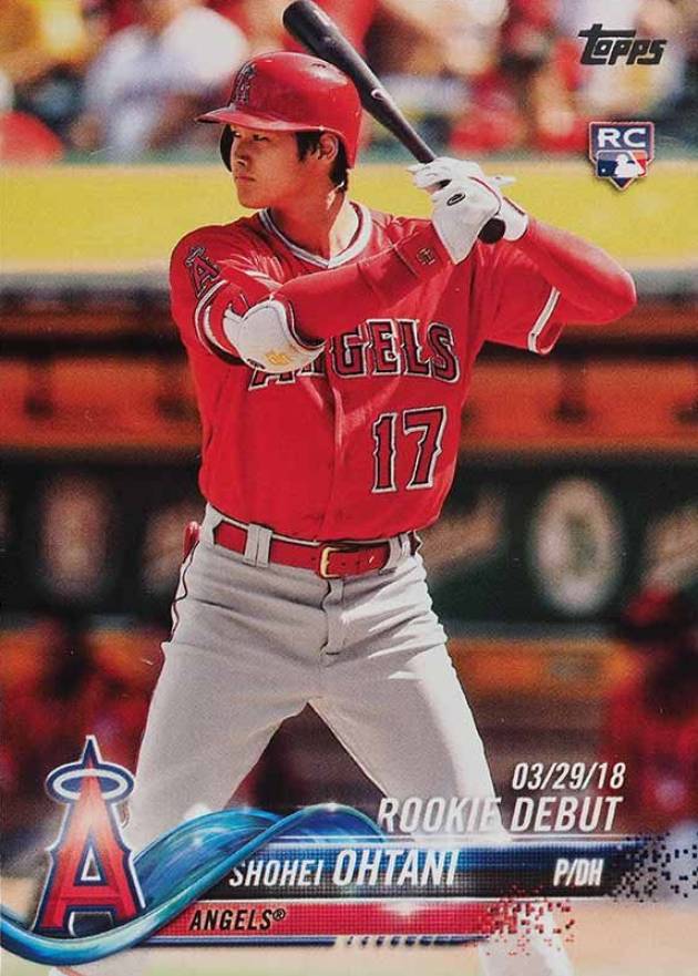 2018 Topps Update Shohei Ohtani #US285 Baseball Card