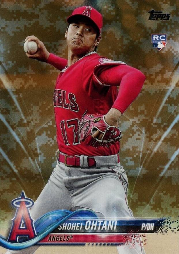 2018 Topps Update Shohei Ohtani #US1 Baseball Card