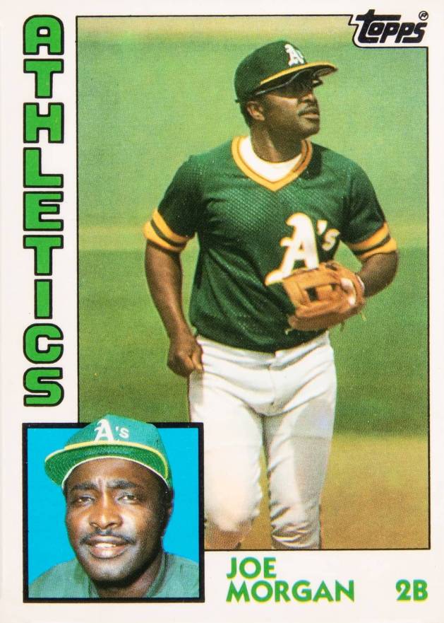 1984 Topps Traded Tiffany Joe Morgan #82T Baseball Card