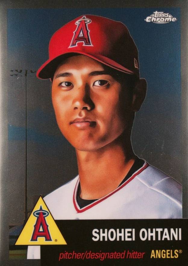 2022 Topps Chrome Platinum Anniversary Shohei Ohtani #1 Baseball Card