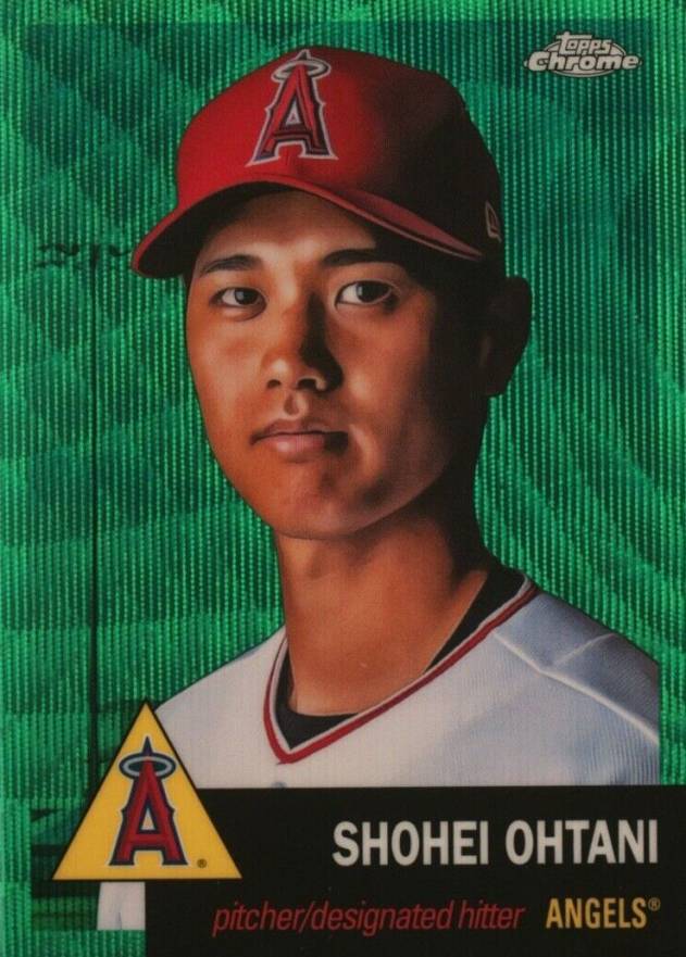 2022 Topps Chrome Platinum Anniversary Shohei Ohtani #1 Baseball Card