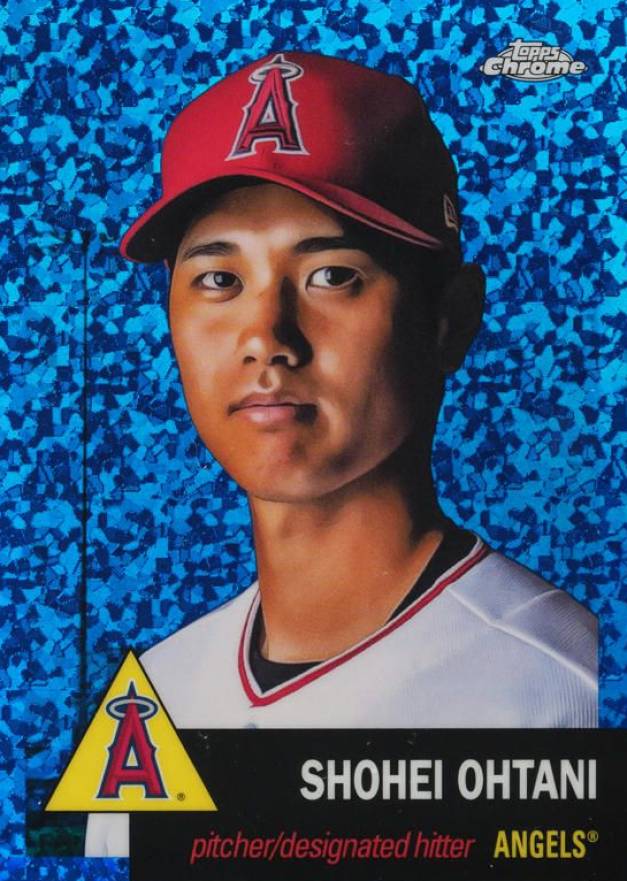 2022 Topps Chrome Platinum Anniversary Shohei Ohtani #1 Baseball Card