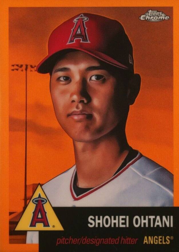 2022 Topps Chrome Platinum Anniversary Shohei Ohtani #1 Baseball Card