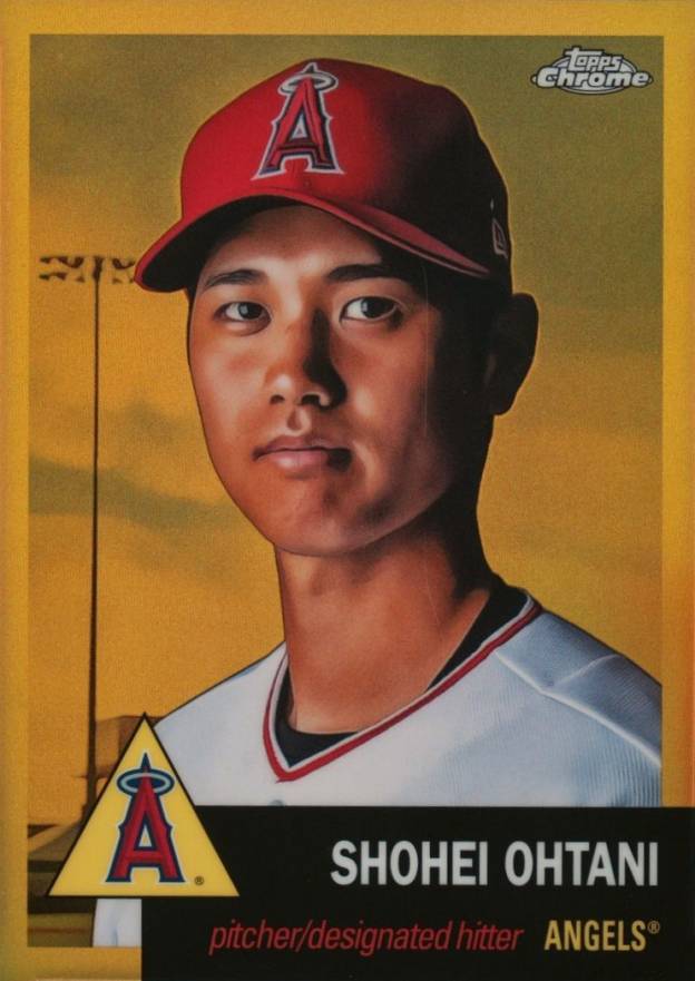 2022 Topps Chrome Platinum Anniversary Shohei Ohtani #1 Baseball Card