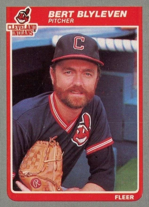 1985 Fleer Bert Blyleven #440 Baseball Card