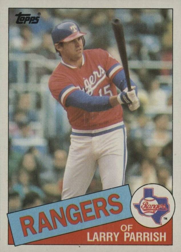 1985 Topps Larry Parrish #548 Baseball Card