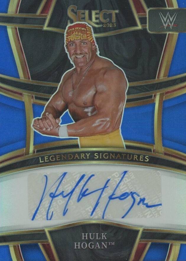 2023 Panini Select WWE Legendary Signatures Hulk Hogan #LSHHG Other Sports Card