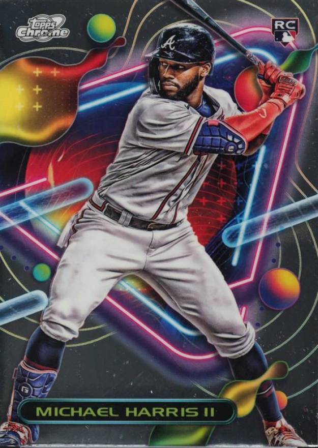 2023 Topps Cosmic Chrome Michael Harris II #5 Baseball Card