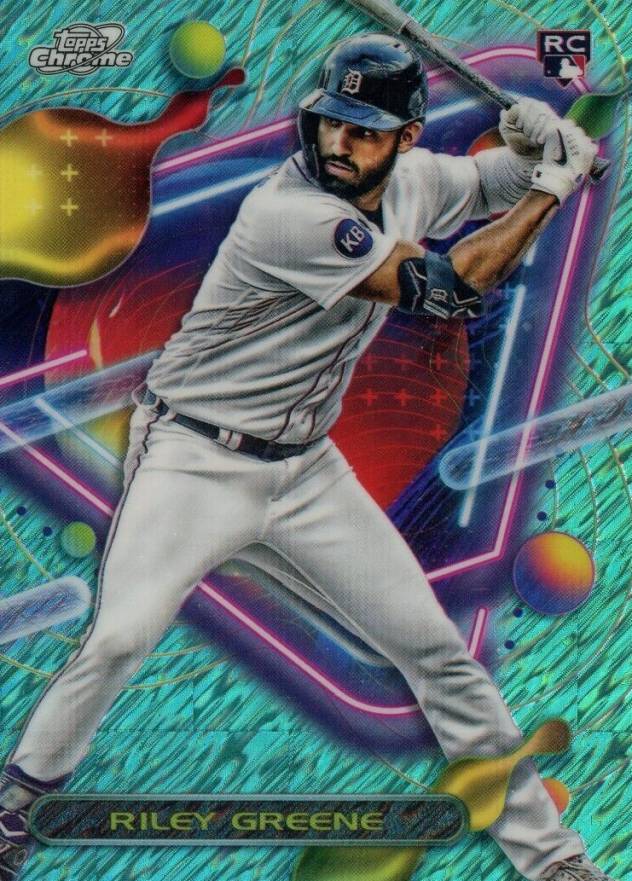 2023 Topps Cosmic Chrome Riley Greene #31 Baseball Card