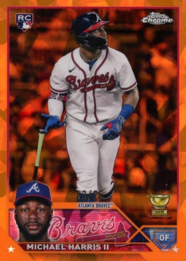 2023 Topps Chrome Sapphire Michael Harris II #226 Baseball Card