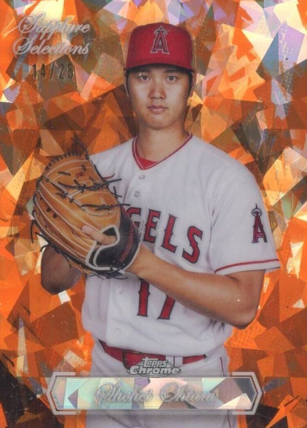 2023 Topps Chrome Sapphire Sapphire Selections Shohei Ohtani #SS22 Baseball Card