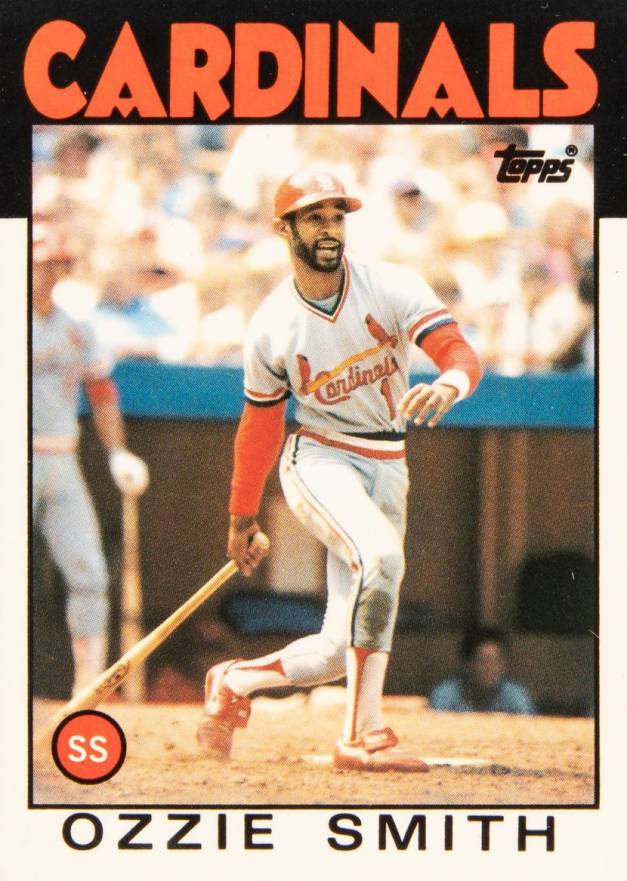 1986 Topps Tiffany Ozzie Smith #730 Baseball Card