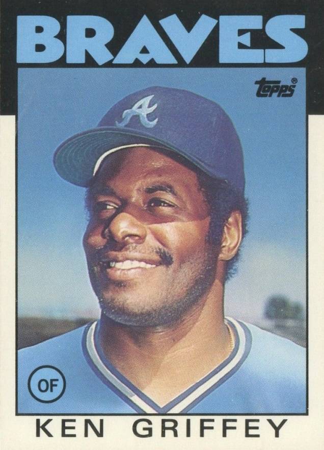 1986 Topps Traded Ken Griffey #41T Baseball Card