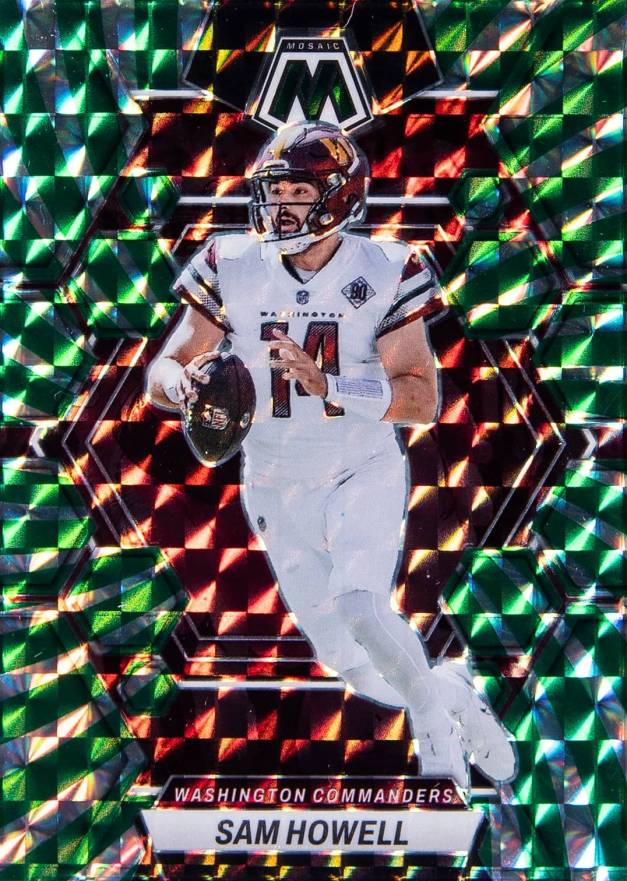 2023 Panini Mosaic Sam Howell #243 Football Card