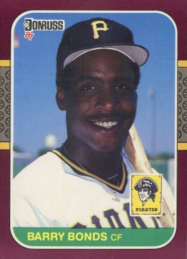 1987 Donruss Opening Day Barry Bonds #163 Baseball Card