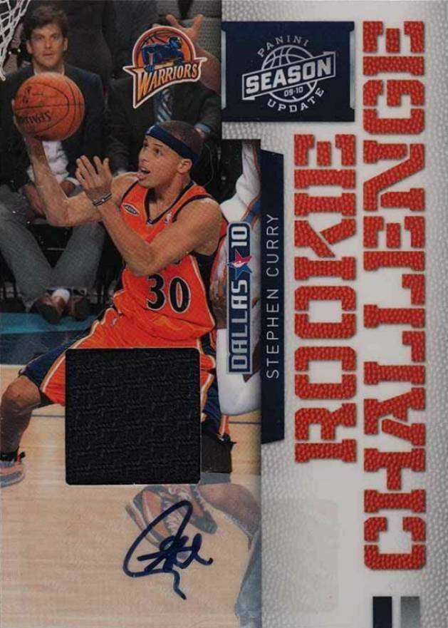 2009 Panini Season Update Rookie Challenge Stephen Curry #1 Basketball Card