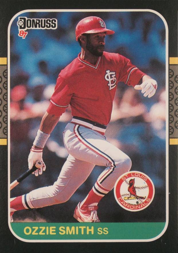 1987 Donruss Ozzie Smith #60 Baseball Card