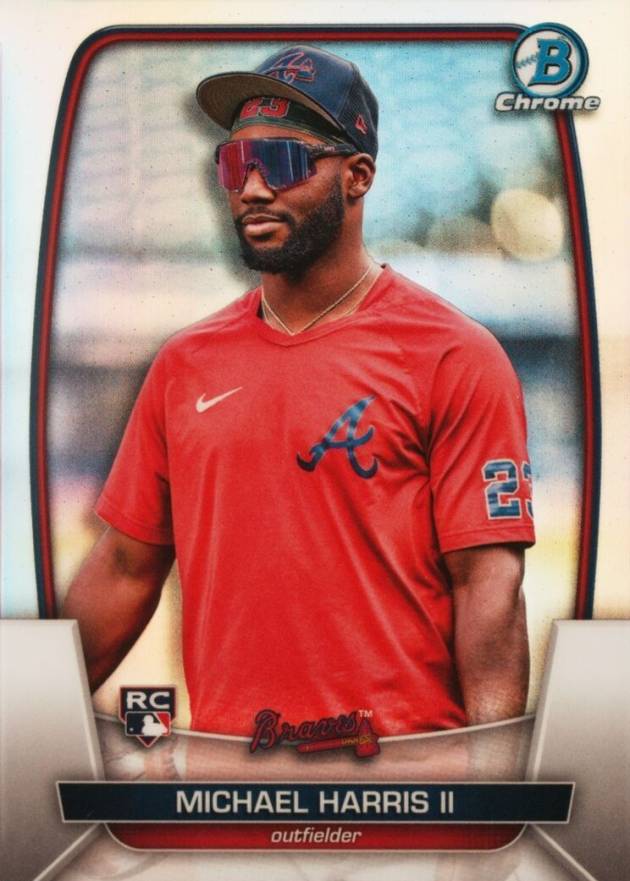 2023 Bowman Chrome Michael Harris II #31 Baseball Card