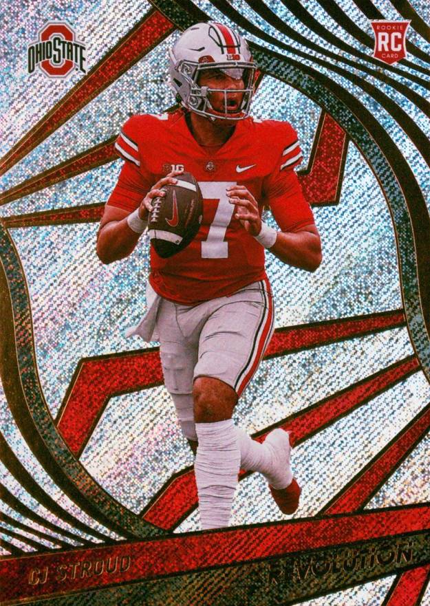 2023 Panini Chronicles Draft Picks Revolution CJ Stroud #23 Football Card