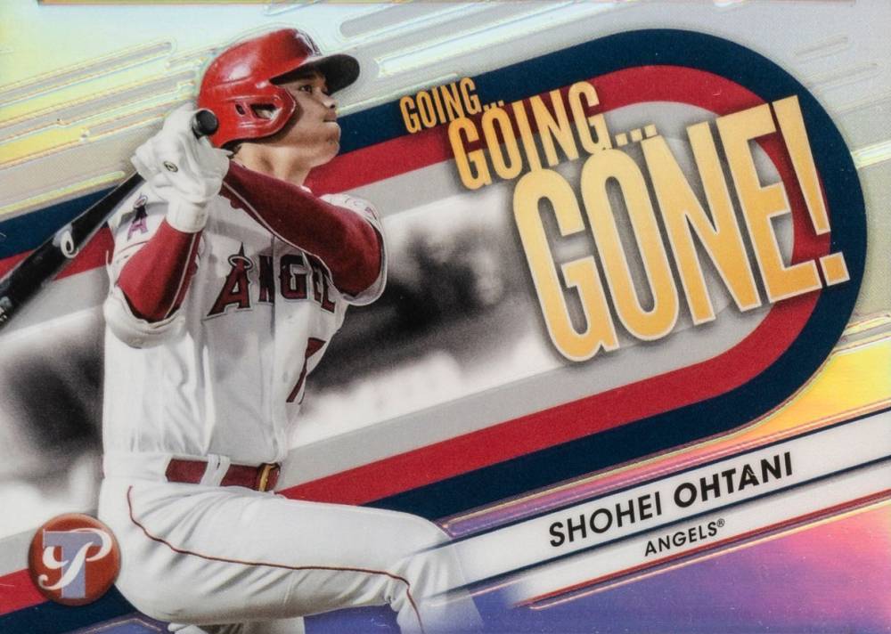 2023 Topps Pristine Going, Going, Gone! Shohei Ohtani #GGG2 Baseball Card