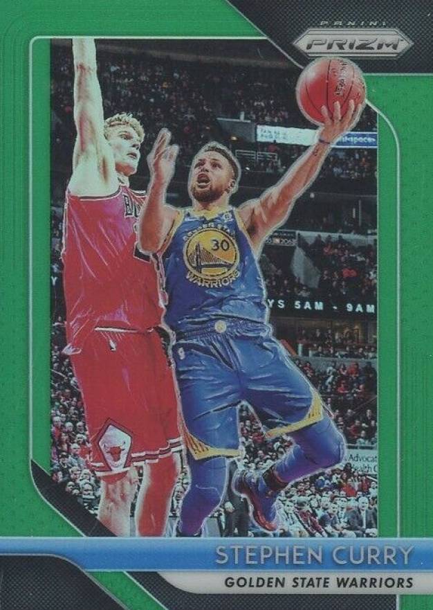 2018 Panini Prizm Stephen Curry #222 Basketball Card