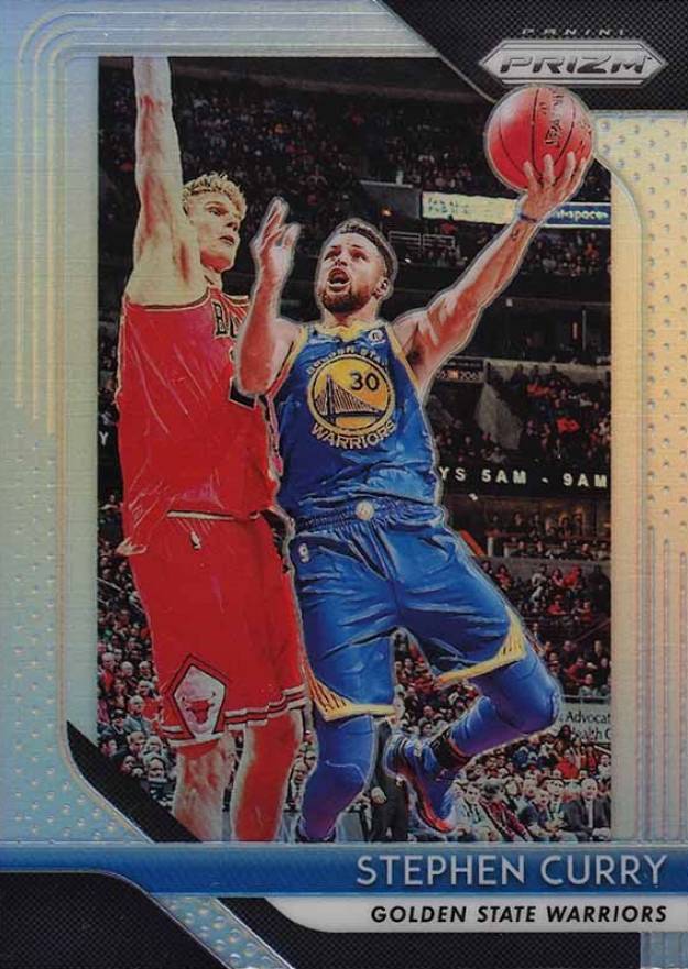 2018 Panini Prizm Stephen Curry #222 Basketball Card