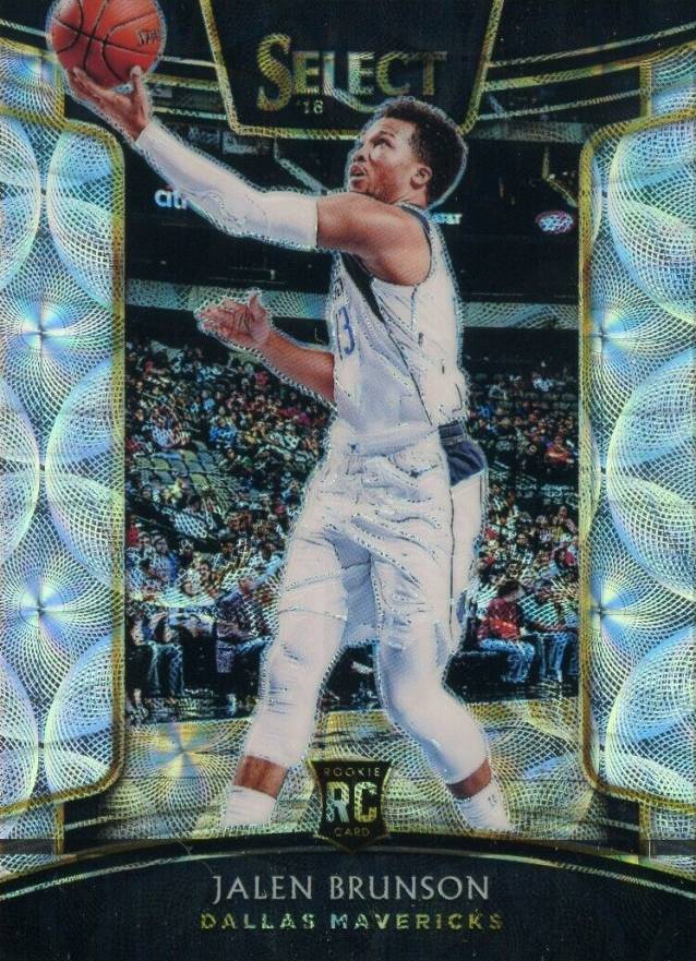 2018 Panini Select Jalen Brunson #8 Basketball Card