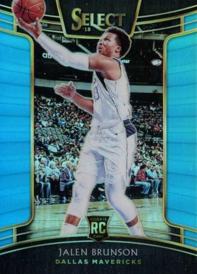 2018 Panini Select Jalen Brunson #8 Basketball Card