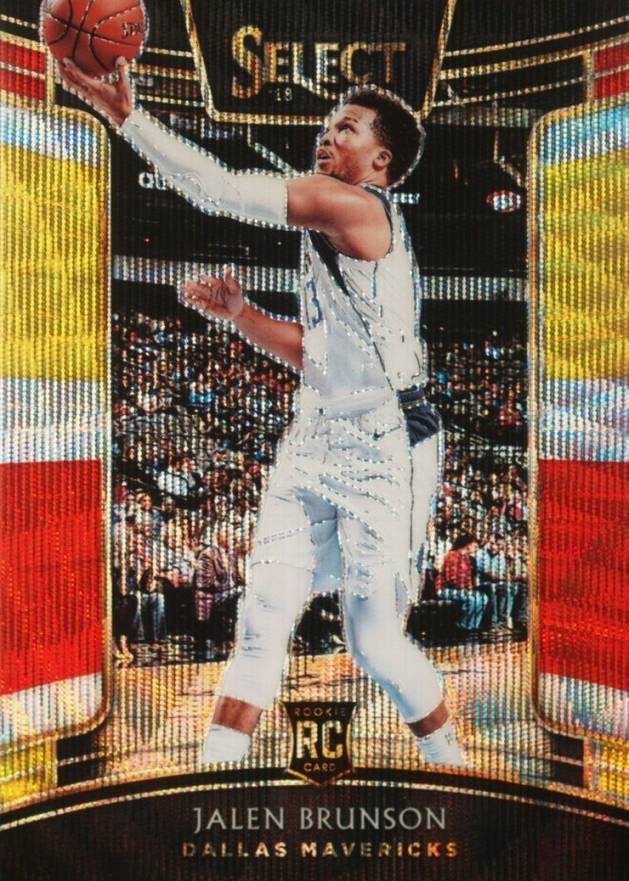 2018 Panini Select Jalen Brunson #8 Basketball Card