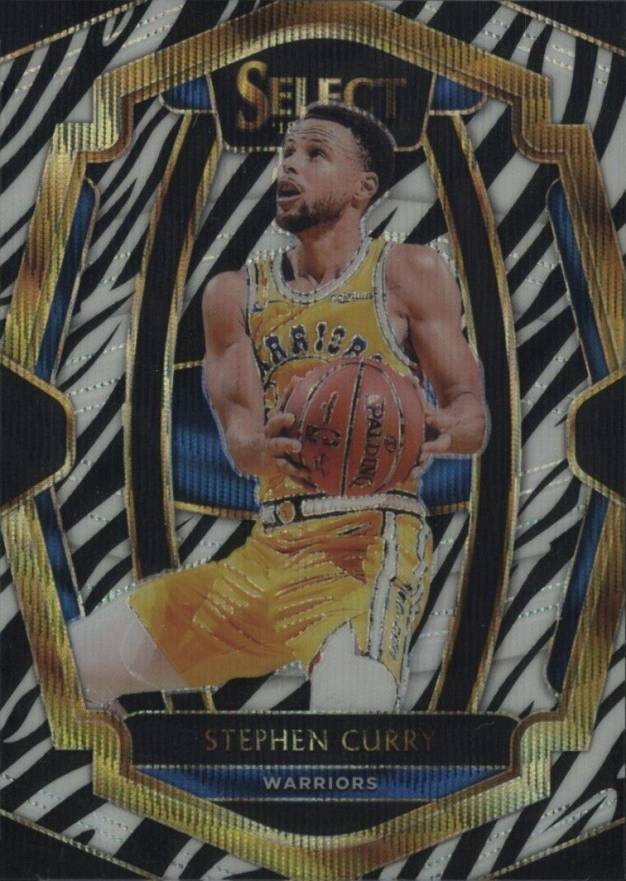 2018 Panini Select Stephen Curry #108 Basketball Card