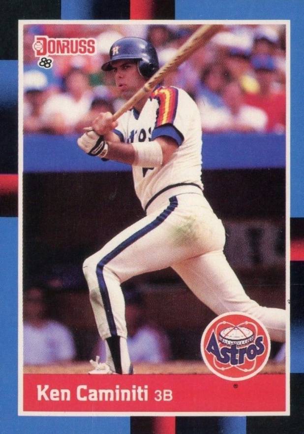 1988 Donruss Ken Caminiti #308 Baseball Card