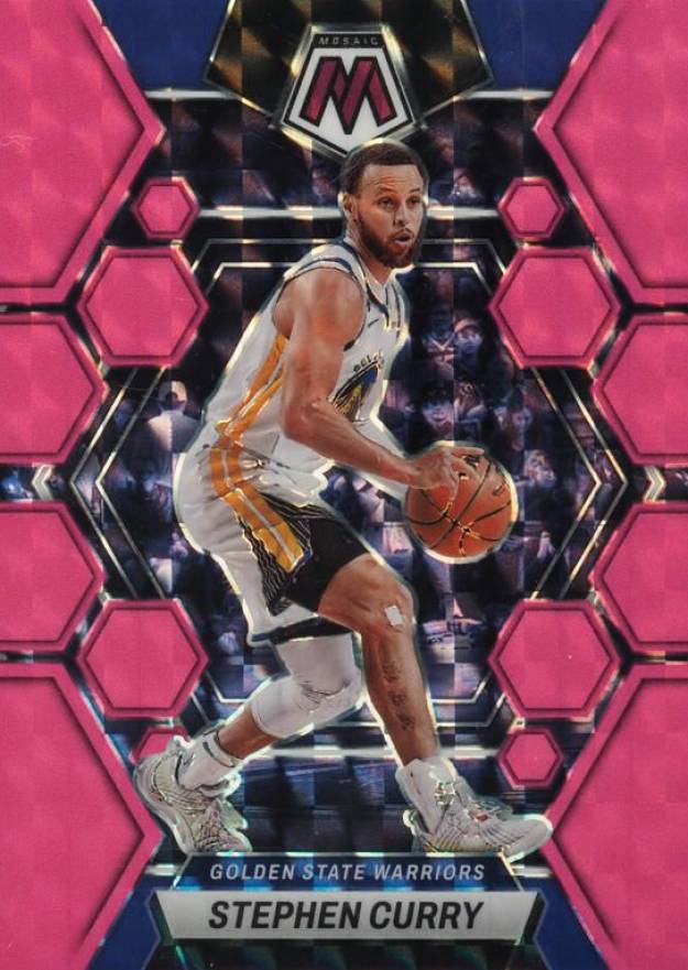 2022 Panini Mosaic Stephen Curry #92 Basketball Card