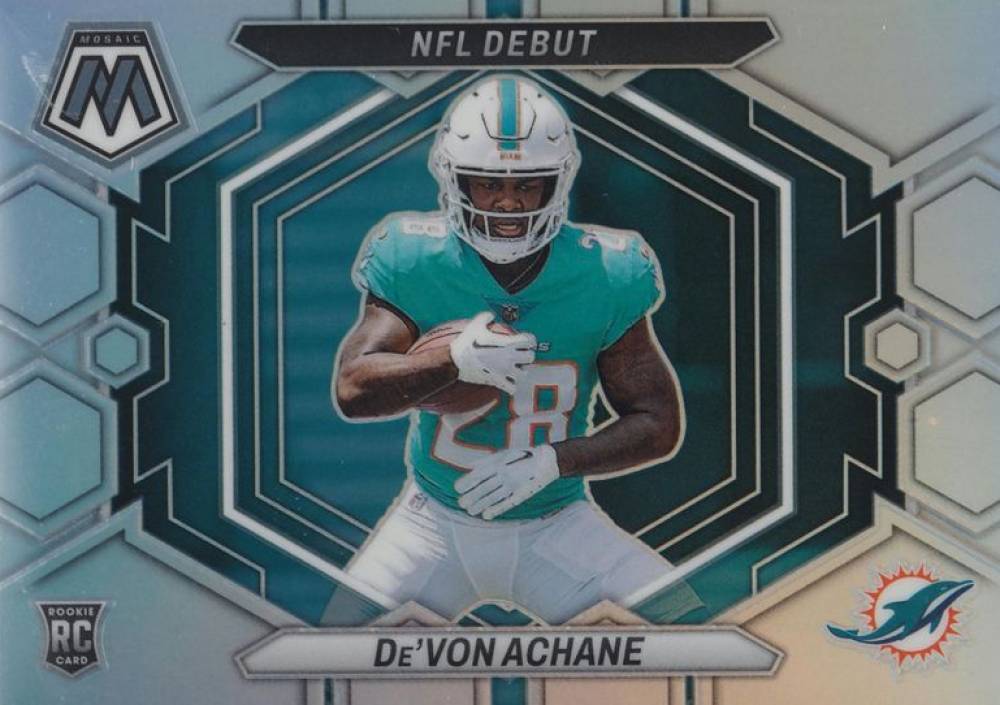 2023 Panini Mosaic NFL Debut De'Von Achane #ND8 Football Card