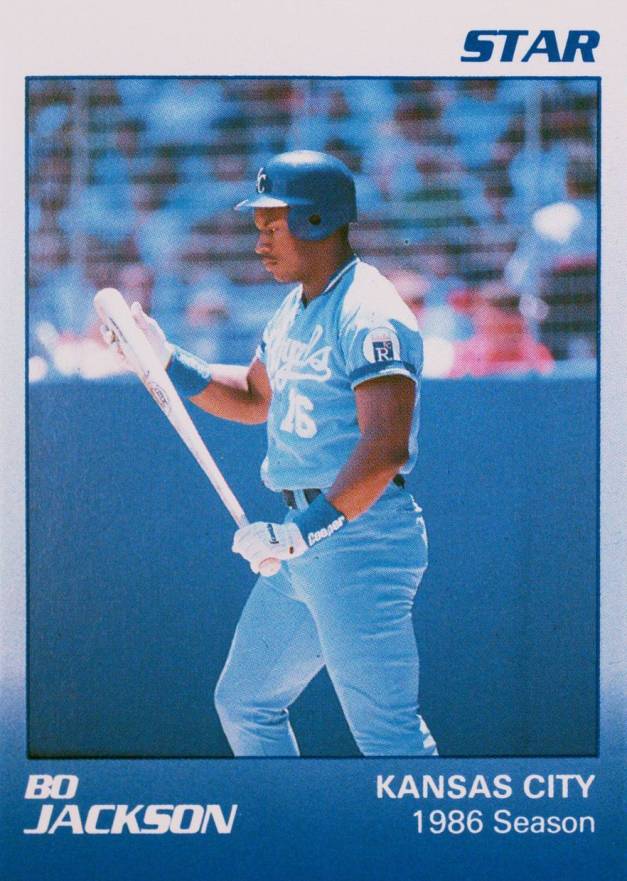 1989 Star Jackson Bo Jackson #4 Baseball Card