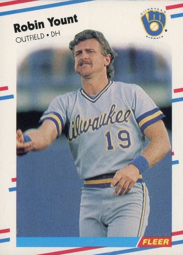 1988 Fleer Robin Yount #178 Baseball Card