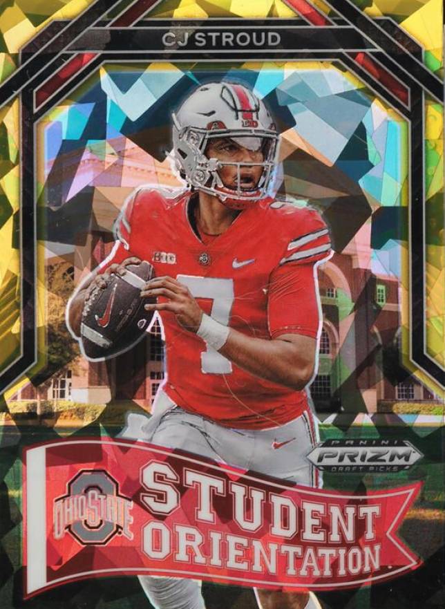 2023 Panini Prizm Draft Picks Student Orientation CJ Stroud #SO2 Football Card