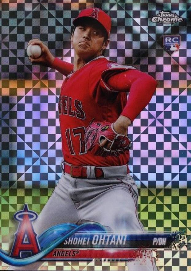 2018 Topps Chrome Update Shohei Ohtani #HMT1 Baseball Card