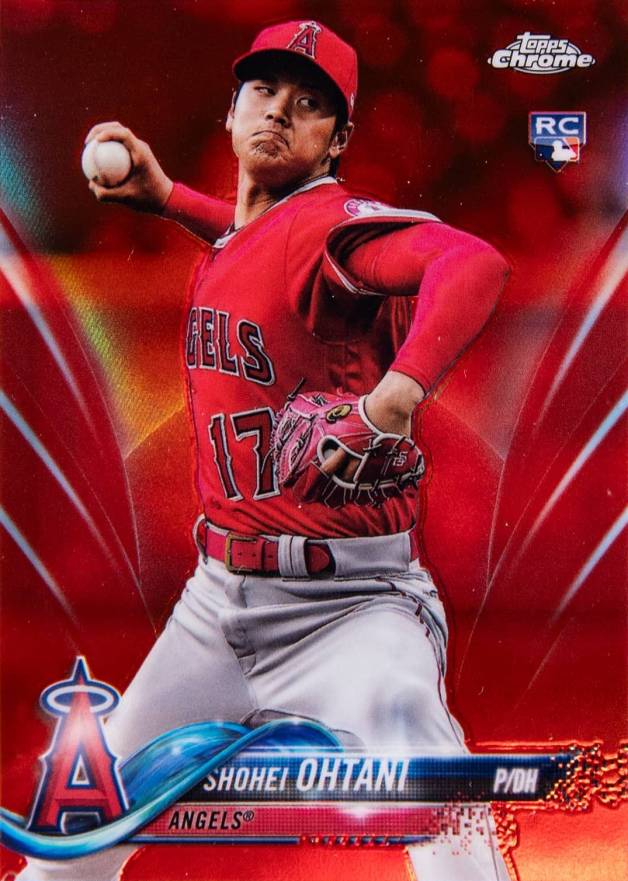 2018 Topps Chrome Update Shohei Ohtani #HMT1 Baseball Card